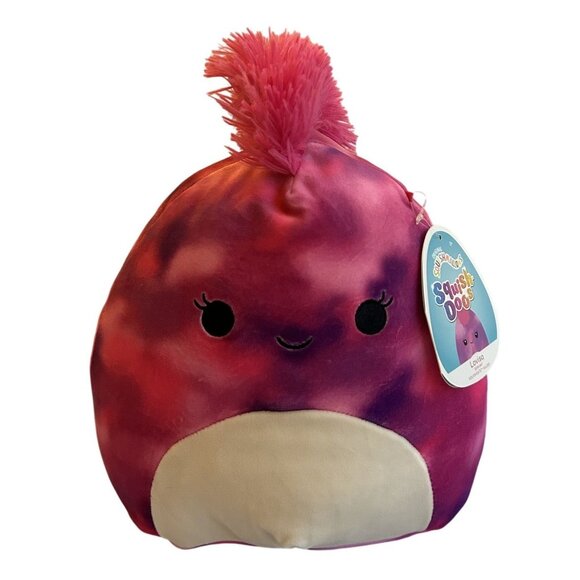 Original Squishmallows Squishdoos Lovisa 2021 NWT 13" Pink & Purple Plush - Picture 1 of 3